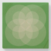 Steen Onderzetter - snijcirkels (Voorkant)