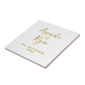 Steen Onderzetter Tegeltje (Zijkant)