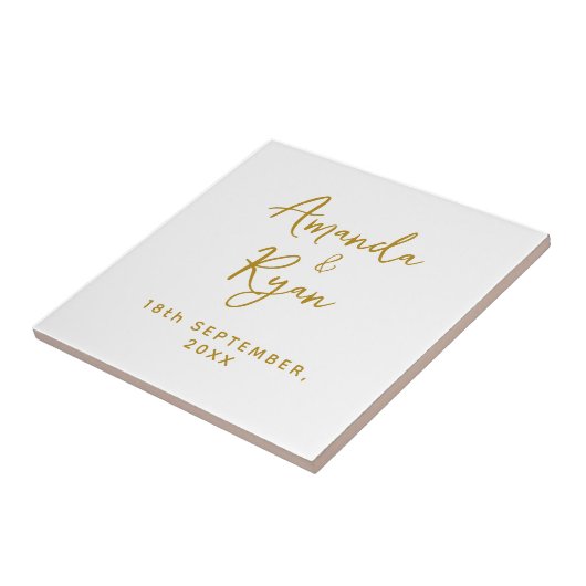 Steen Onderzetter Tegeltje (Zijkant)