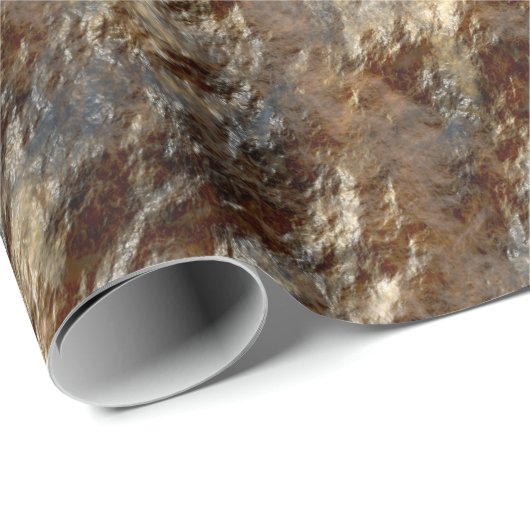 Steen op cadeaupapier (Rol Hoek)