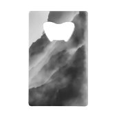 Steen op de stenen creditkaart flessenopener (Voorkant)