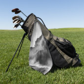 Steen op de stenen golfhanddoek (Groen)