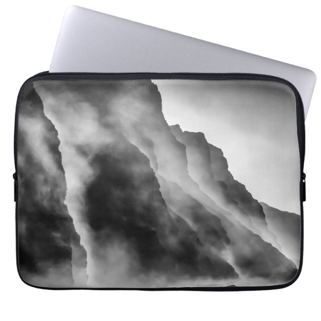 Steen op de stenen laptop sleeve (Voorkant)