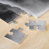 Steen op de stenen legpuzzel (Zijkant)