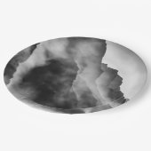 Steen op de stenen papieren bordje (Gekanteld)