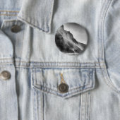 Steen op de stenen ronde button 5,7 cm (In situ)