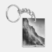 Steen op de stenen sleutelhanger (Voorkant Links)