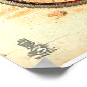  steen op fietsenrooster poster (Hoek)