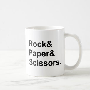 Steen Papier Schaar Kansspel Koffiemok