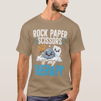 Steen Papier Schaar Spel Fan cadeau T-shirt