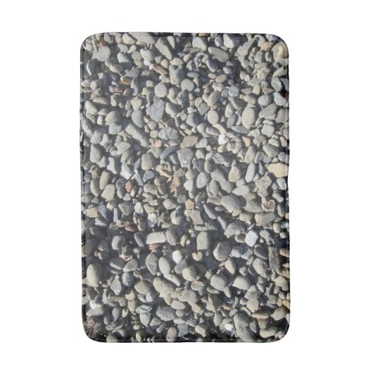 Steen - Pea grvel Basalt Badmat (Voorkant Verticaal)