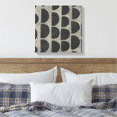 Steen - puntstukjes canvas afdruk (Insitu (Slaapkamer))