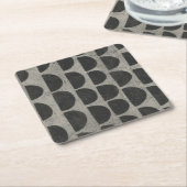 Steen - puntstukjes kartonnen onderzetters (Schuin)