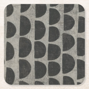 Steen - puntstukjes kartonnen onderzetters