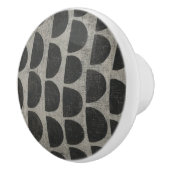 Steen - puntstukjes keramische knop (Rechts)