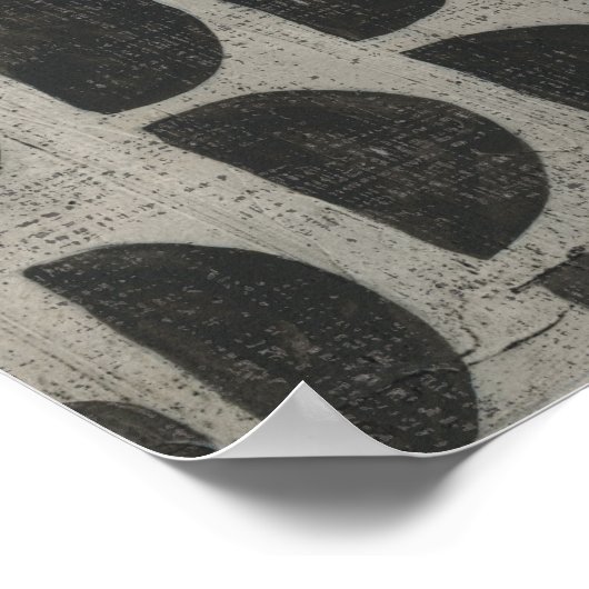 Steen - puntstukjes poster (Hoek)