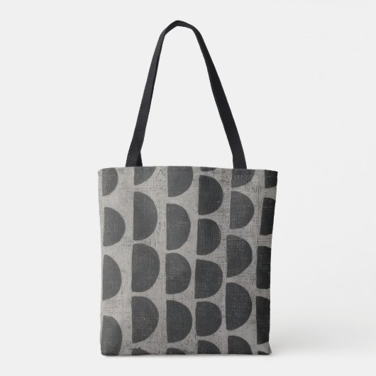 Steen - puntstukjes tote bag (Achterkant)