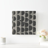 Steen - puntstukjes vierkante klok (Huis)