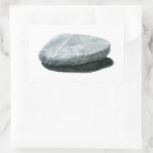 Steen Rechthoekige Sticker (Tas)