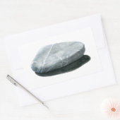 Steen Rechthoekige Sticker (Envelop)