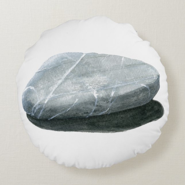 Steen Rond Kussen (Achterkant)