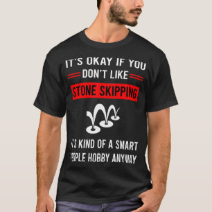 Steen Skipping Stones Rock Rocks Skimming T-shirt