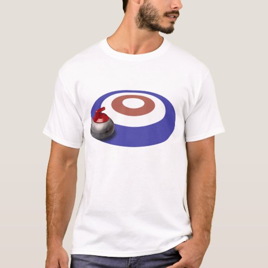 Steen t-shirt met krulling (Voorkant)