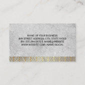 Steen Textuur | Lux Patroon Afwerking Visitekaartje (Achterkant)