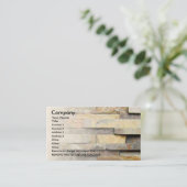 Steen Visitekaartje (Staand voorkant)