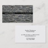 Steen Visitekaartje (Voorkant / Achterkant)