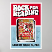 steen voor lezen poster (Voorkant)