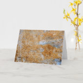 Steen Wenskaart Kaart (Gele Bloem)