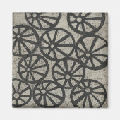 Steen - Wielen Magneet (Voorkant)