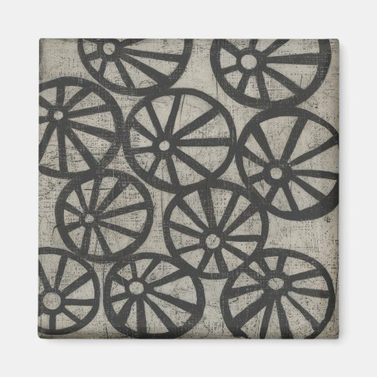 Steen - Wielen Magneet (Voorkant)