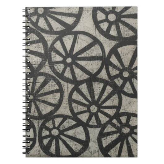 Steen - Wielen Notitieboek (Voorkant)