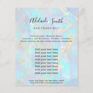 steenachtergrond flyer