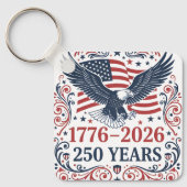 Steenarend 250 jaar vrijheid sleutelhanger (Voorkant)