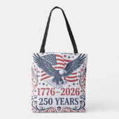 Steenarend 250 jaar vrijheid tote bag (Achterkant)
