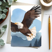 Steenarend Aquarel Schilderij Kaart