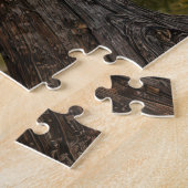 Steenarend beschermt zijn partner legpuzzel (Zijkant)