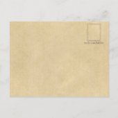 Steenarend Dier Alfabet Letter E Briefkaart (Achterkant)