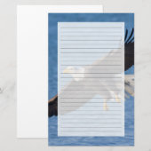 Steenarend in vlucht briefpapier (Voorkant / Achterkant)