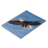 Steenarend in vlucht notitieboek (Linkerzijde)