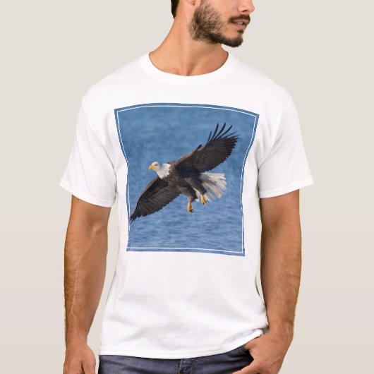 Steenarend in vlucht t-shirt (Voorkant)