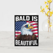 Steenarend Kaal Is Mooi 4 juli Kaart (Gele Bloem)