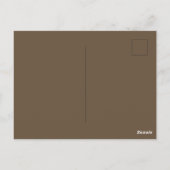 Steenarend Kop Briefkaart (Achterkant)
