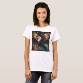 Steenarend Kosmische Kunst, T-shirt (Voorkant volledig)