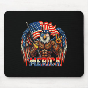Steenarend merica rock Amerikaanse vlag patriottis Muismat