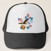 steenarend oom sam trucker pet (Voorkant)