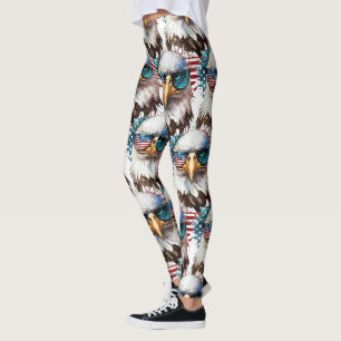 Steenarend patroon modern & uniek USA symbool Leggings